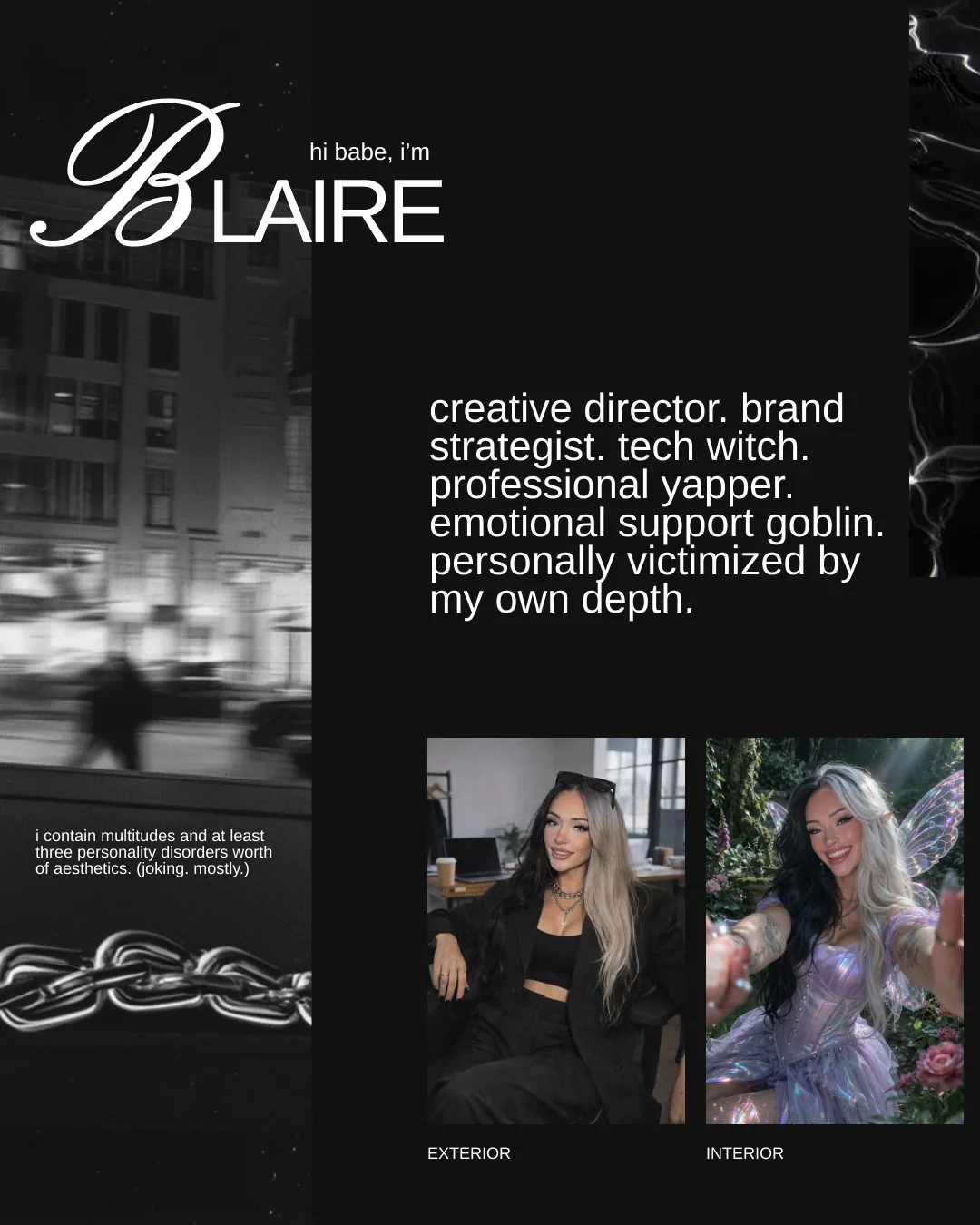 About Blaire slide 02